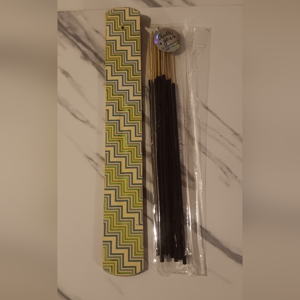 Retro Print Incense Holder